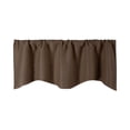thumbnail image 1 of WIFKLSIIPG Door Curtain Kitchen Shading Window Curtain Solid Color Pocket Fan Shaped Curtain Short Curtain 52 X 18 Inches, 1 of 9
