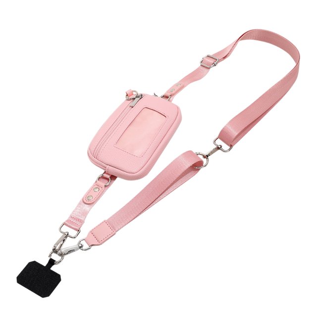 Adjustable Phone Lanyard Crossbody Strap With Wallet Clip Universal Cell Phone Holder For Daily Commute Travel