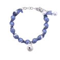 thumbnail image 1 of Dog Necklace Decorative Crisp Bell Stylish Pet Cat Dog Fake Pearl Ribbon Neck Circle, 1 of 5