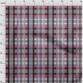 thumbnail image 3 of oneOone Polyester Lycra Fabric Madras Check Printed Fabric 1 Yard 56 Inch Wide, 3 of 4