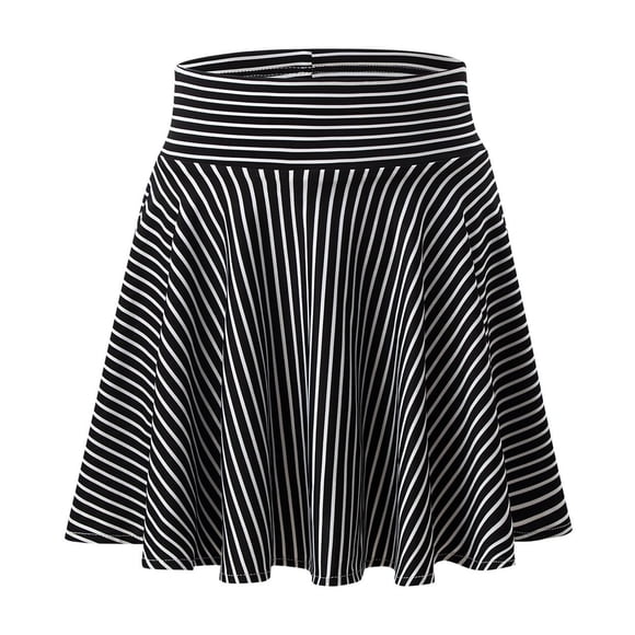 FhsagQ Dress for Girls Children's Spring and Summer Stripes Skirt Pants with Running Tennis Pocket Sport Skirt Pants Girls Easter Dresses 5T Formal Graduation Dresses for Girls 12-14 Black 3-4 Years