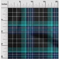 thumbnail image 1 of oneOone Cotton Cambric Fabric Tartan Check Print Fabric BTY 56 Inch Wide, 1 of 4