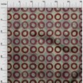 thumbnail image 3 of oneOone Polyester Spandex Brown Fabric Circle Sewing Craft Projects Fabric Prints By Yard 56 Inch Wide, 3 of 4