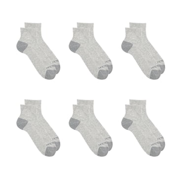 Fruit of the Loom Men's Dual Defense Ankle Socks 6 Pairs