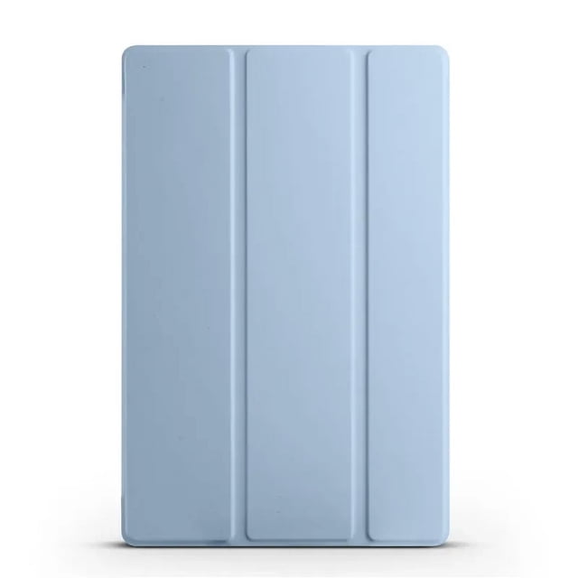 For Samsung Tab A9 Plus Case PU Leather Soft Silicone Back Stand Tablet Shell For Funda Galaxy Tab A9 A9 Plus Case Cover Coque sky blue Tab A9 (8.7 inch)