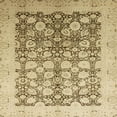 thumbnail image 1 of Ahgly Company Indoor Square Abstract Light Brown Oriental Area Rugs, 5' Square, 1 of 6