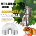 thumbnail image 3 of Kyoffiie Metal Squirrel-Proof Spring Device Squirrel Barrier Spring Type Coil for Outdoor Bird Feeder Poles Accessories, 3 of 7