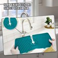 thumbnail image 4 of mmirethe Sink Spatter Guard For Kitchen Food Grade Materials Easy To Store Wide Application No Cracking gray 76*14.5cm 1Set, 4 of 6