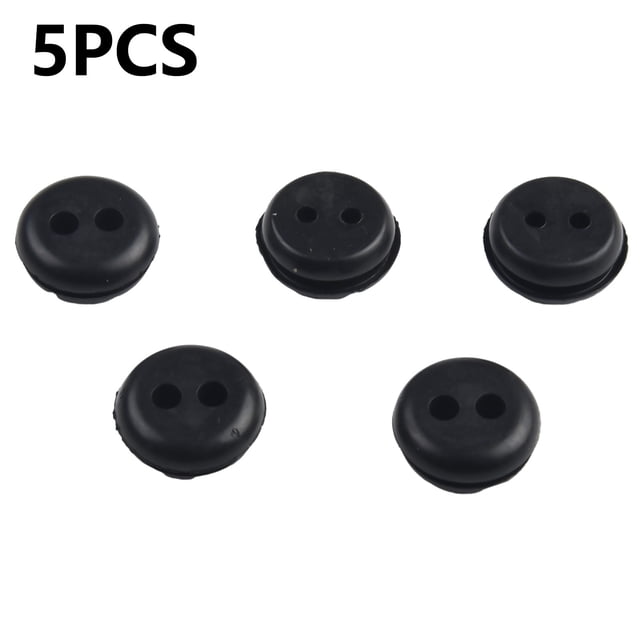 Bgsha 5 Pcs Passe-Fil de Réservoir de Carburant à 2 Trous de Remplacement pour Tondeuse à Gazon