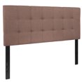 thumbnail image 1 of Bedford Tufted Upholstered Full Size Headboard in Camel Fabric, 1 of 4