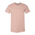 thumbnail image 1 of Bella Canvas Mens CVC Jersey Tee, XL, Heather Prism Peach, 1 of 3