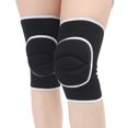thumbnail image 2 of LJNYFDC Knee Brace Soft Comfortable Knee Pads 2 Pcs Non Collision Knee Protector for Volleyball Dancing Yoga and Sports Activities, 2 of 5