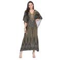 thumbnail image 1 of Oussum Caftan pour Femmes Robe Été Ample Décontractée Grande Taille Robe de Soirée Imprimée Caftan Long pour Dames Robes Élégantes en Ligne, 1 of 4