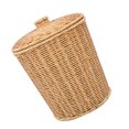 thumbnail image 1 of Raindrops Recycle Bin with Lid Trash Can Khaki PP Round Homeowners 1Pack, 1 of 8