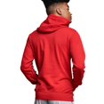thumbnail image 2 of Russell Athletic Chandail à Capuchon en Molleton Riche en Coton, S, Rouge Vif, 2 of 3
