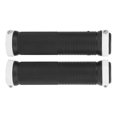thumbnail image 1 of Bike Handlebar Grips, Handlebar Grips Shock Absorption Aluminum Alloy Locking Ring  for Long Term Riding White,Silver,Gold, 1 of 7