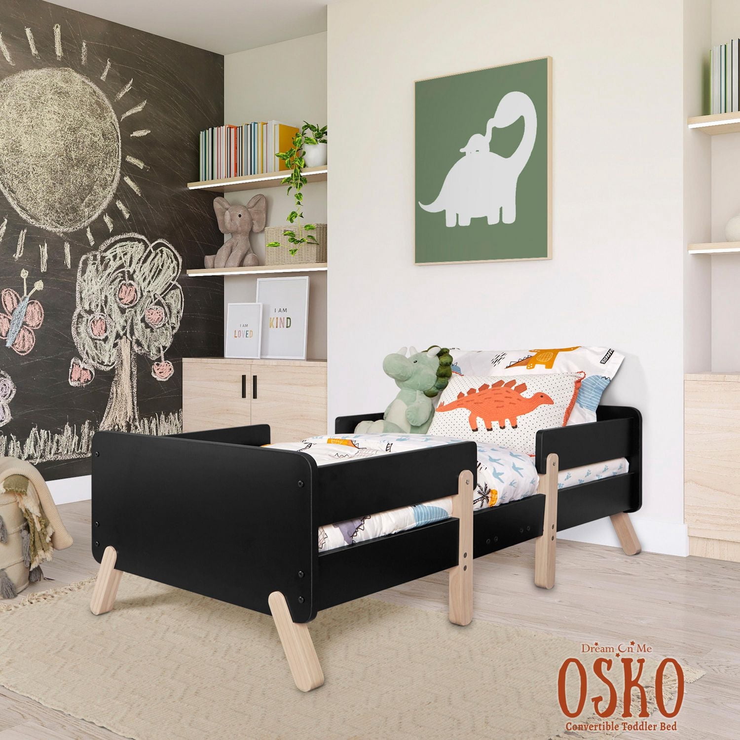 Dream On Me Osko Lit transformable pour enfant en bas âge
