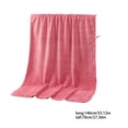 thumbnail image 3 of Clearance Items! Velvet Bath Towel, Soft Absorbent Towel for Adults, Quick-Dry Hair Towel, Beach Towel with Strip Pattern, Ideal for Home and Outdoor Use, 3 of 5