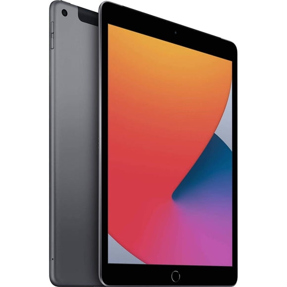 Remis à Neuf (Bon) - Apple iPad 8e Gén. - 10,2 Po - 128 Go - A2428 - Gris Cosmique - Déverrouillé