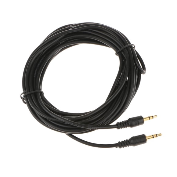 5m 3.5mm Car Aux Auxiliary Cord Stereo Audio Cable For MP3