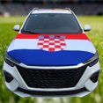 thumbnail image 1 of National Flag 115x160CM Car Hood Cover Flag Decorative Automobile Engine Hood Wrap for Vehicle Decoration Customized Flag, 1 of 5