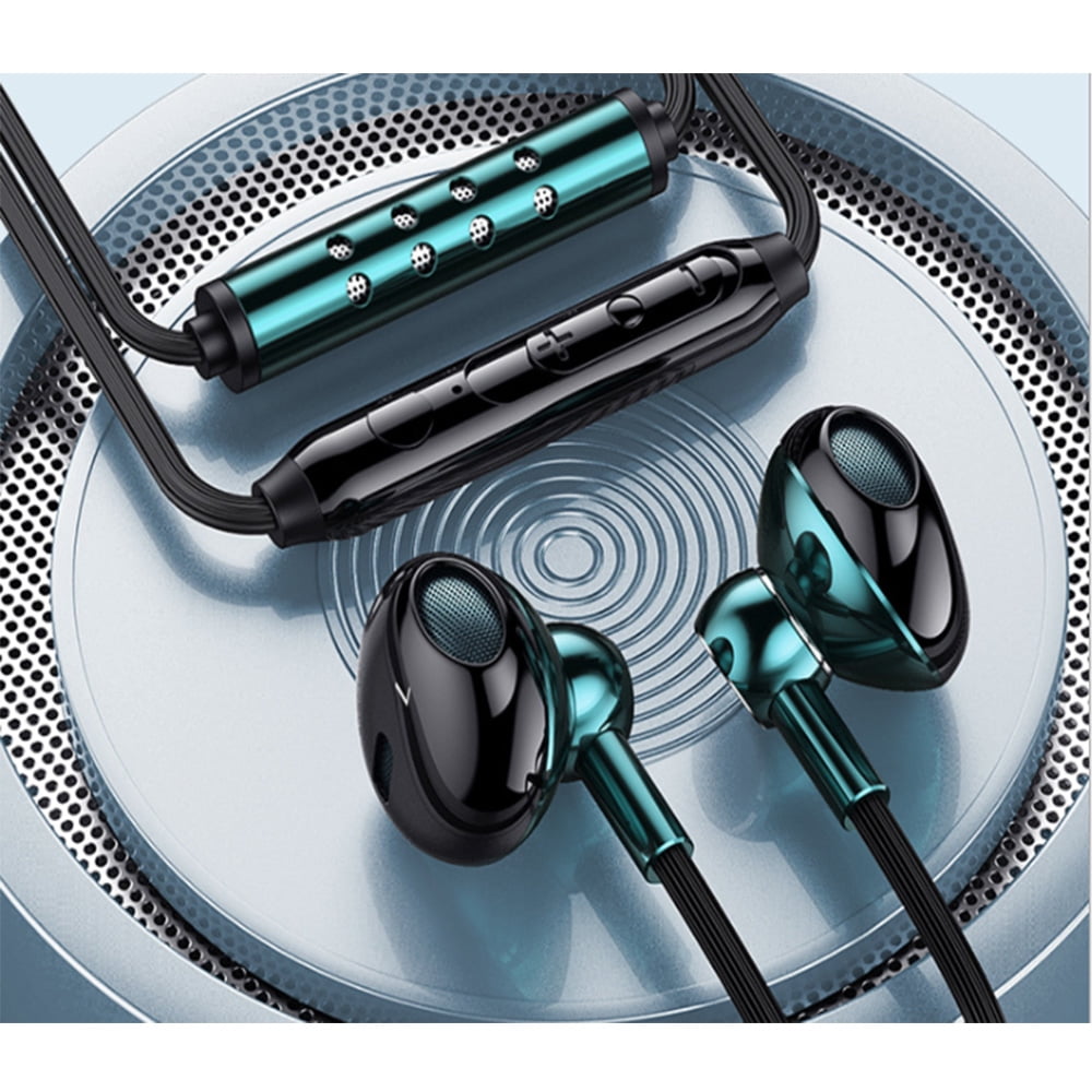 Wired Earbuds with Microphone High-resolution Audio Headphones In-ear Headphones