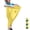 Yellow#4, variant on mtvxesu Granny Pants Yard Game Set with 3 Bouncy Balls for Outdoor Party and Family Reunion Games, 1 Piece