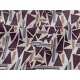 thumbnail image 4 of oneOone Viscose Jersey Fabric Triangle & Line Geometric Â Printed Craft Fabric BTY 60 Inch Wide, 4 of 5