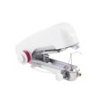thumbnail image 1 of Mini Handheld Sewing Machine White Portable DIY for Travel and Home Use Beginner Friendly, 1 of 8