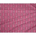 thumbnail image 4 of oneOone Polyester Lycra Fabric Curve & Circle Block Printed Craft Fabric BTY 56 Inch Wide, 4 of 4