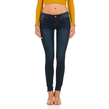 Cover Girl Junior's Plus Size Butt Lifting Low Rise Skinny
