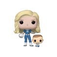 thumbnail image 3 of Funko Pop! & Buddy Marvel: Invisible Woman & Franklin (Fantastic Four: First Steps) bobblehead en vinyle, 3 of 3