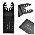 thumbnail image 1 of Oscillating Multi Tool Blades, HSS + D6A Oscillating Saw Blade Multifunctional Bi Metals 32mm Universal Interface  For Plastics For Cutting Wood, 1 of 8