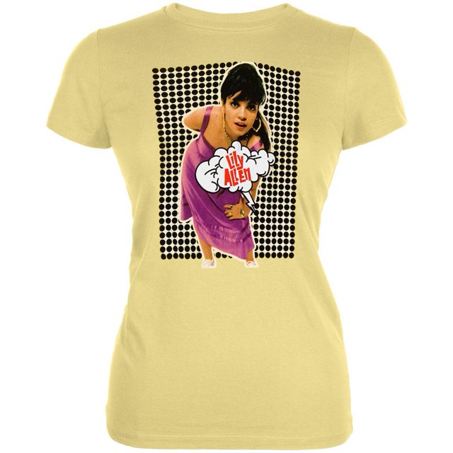 Lily Allen - T-Shirt Juniors à Pois