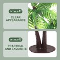 thumbnail image 3 of BEADCEST 36pcs Artificial Palm Tree Indoor Plastic Microlandscape Figurine for Friends Family, 3 of 6