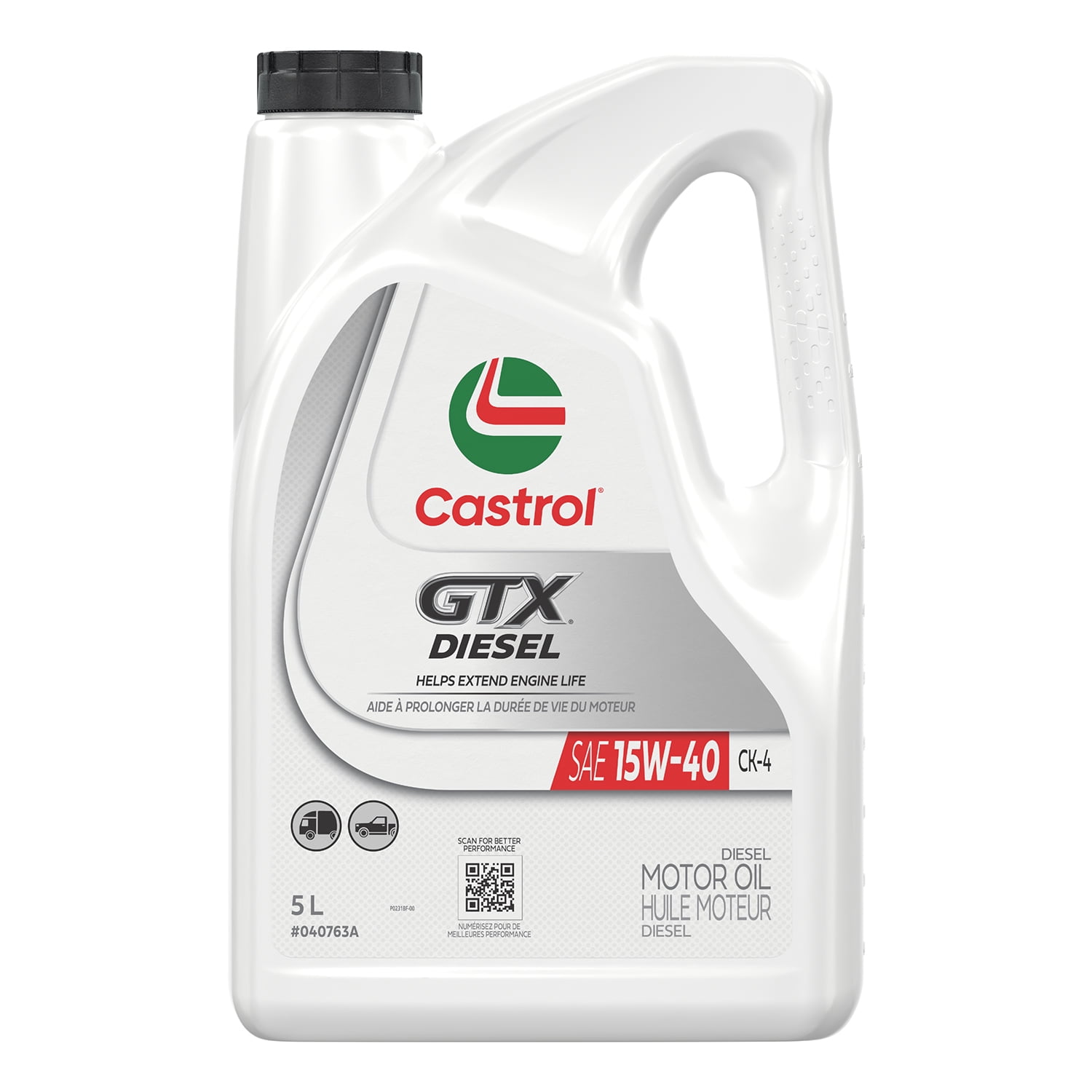 Castrol GTX Diesel 15W40 – 5 Litre
