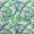 thumbnail image 1 of oneOone Cotton Poplin Twill Light Green Fabric Leaves Craft Projects Decor Fabric Printed By The Yard 56 Inch Wide, 1 of 5