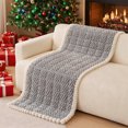 thumbnail image 4 of BAOPAI Non-Slip Corduroy Sofa Cushion Cover Plush Modern Home Decor Protective Washable Backrest Cover, 4 of 6
