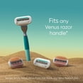 thumbnail image 2 of Venus Miami Sunrise Lisse de Luxe Peau Sensible, Recharges de Rasoir pour Femmes, 2 of 7