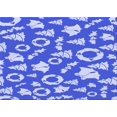 thumbnail image 1 of Ahgly Company Tapis d'Intérieur Lavable en Machine Rectangle Transitionnel Jeans Bleu, 6 Pieds x 9 Pieds, 1 of 7