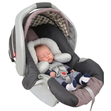 Jolly Jumper 3-in-1 Deluxe Head Hugger | Proudly Canadian Company | Infant Head & Body Support Cushion for Car Seats, Strollers & Lounging | Snug, Comfortable Fit