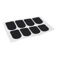 thumbnail image 3 of 8 Pcs Coussinets de Clarinette Soprano (Noir), 3 of 3