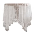 thumbnail image 1 of Lace Tablecloth Living Room TV Cabinet Dusts Cover Round Table Decorative Tablecloth Suitable For Multiple Situatiom Decorative Tablecloth, 1 of 6