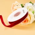 thumbnail image 4 of Flowers for Decoration,Single Sided Velvet Ribbon Gift Flower Packaging Ribbon Decoration Ribbon Diy Ribbon,Red Velvet Ribbon,Gift Ribbon for Gift Wrapping,Velvet Ribbon for Gift Wrapping, 4 of 5