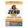 thumbnail image 1 of Gatorade Zéro Sucre Orange Poudre d'Électrolytes 10 x 2.8 g, Sachets, 1 of 7