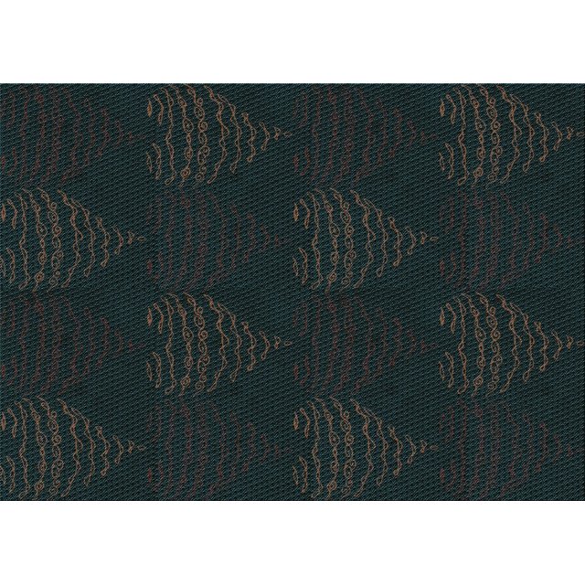Ahgly Company Tapis d'Intérieur Lavables en Machine, Rectangle Transitionnel, Zone Noire, 8' x 10'