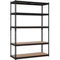 thumbnail image 1 of Heavy Duty Storage Shelves 5-Tier Adjustable Metal Rack - 48”D x 18”W x 72”H Garage Shelving Unit with 1500LB Capacity, Bolt-Free Assembly, 1 of 6