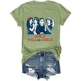 thumbnail image 4 of Womens Long Sleeve Tops Polyester Shirts for Women Long Sleeve Loose Work Tops Women Tees Women Plain Short Sleeve Shirts for Women Lightweight T Shirts Women Tunics for Women Summer Shirts for, 4 of 4