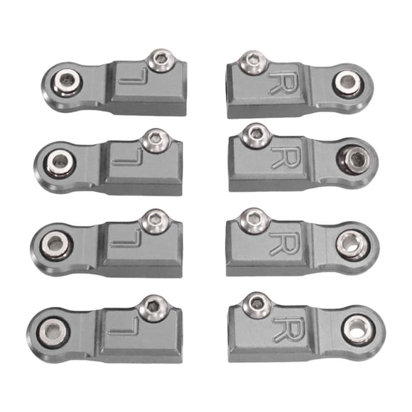 lionlar Tie Rod Ball Head Aluminum Alloy Lightweight Compact Dimension Link Rod Ends Grey