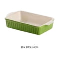 thumbnail image 2 of Abbracc Ceramic Bakeware Casserole Dishes for Oven for Barbecues Camping Restaurants Rectangular, 2 of 9
